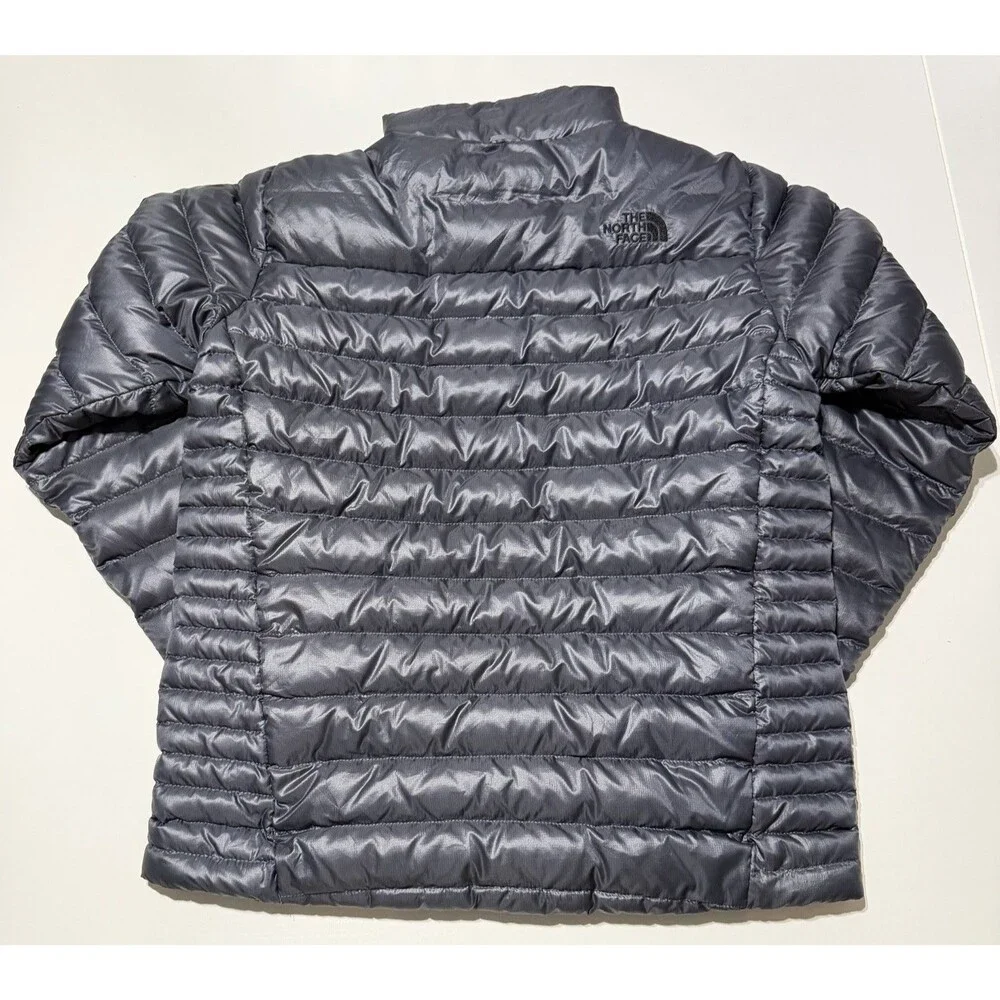 The North Face Men's 550 PUFFER RTO Goose Down Fill Jacket Small Gray Black